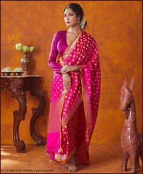 Fabulous Soft Banarasi Silk Weaving Saree with Blouse Piece